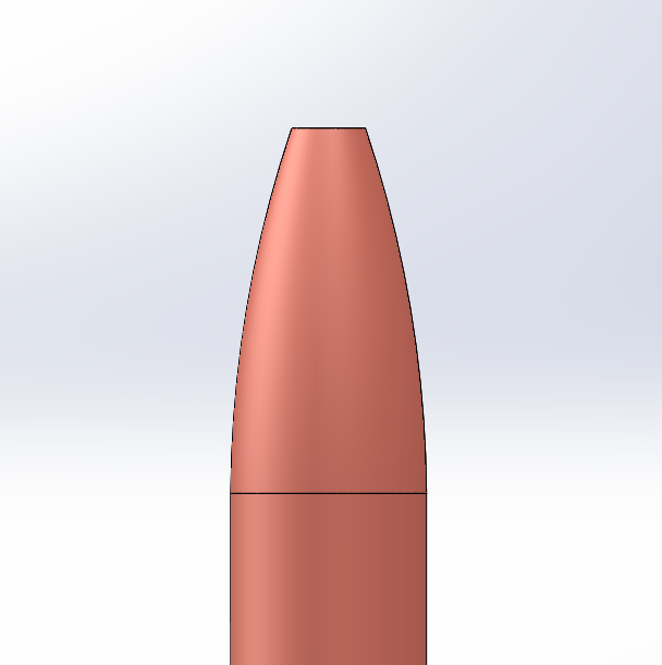 Nose Shape: 6-S Standard Rifle